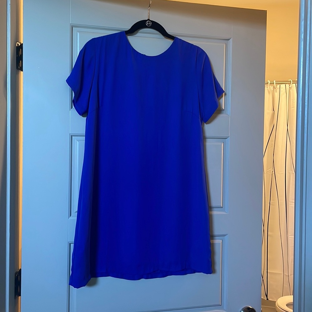 Blue dress